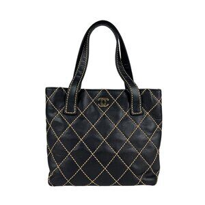 CHANEL Black Leather Bag